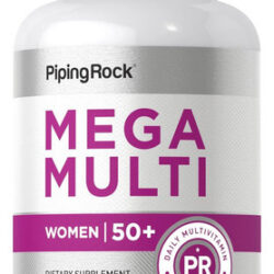 Multivitamínico 50 Plus Feminino Da Piping Rock | 100 Cápsul