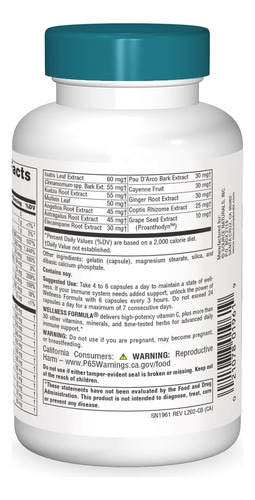 Fórmula De Bem-estar Source Naturals, Suporte Imunológico Av - Imagem 2