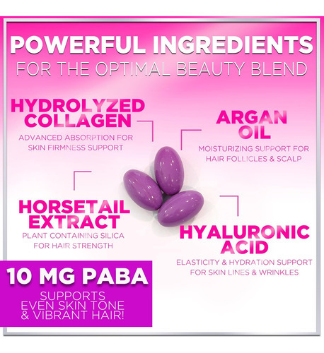 Vitaminas Capilares Para Mulheres Com Biotina 5000mcg - Saúd - Imagem 3
