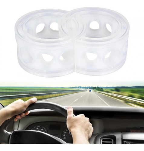 Retentor De Amortecedor De Carro Transparente Tpe Mola Buffe - Imagem 6