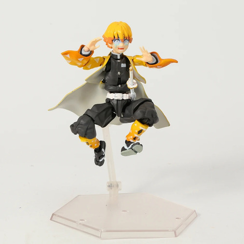 Boneco Ação Demon Slayer Figma 522-dx Zenitsu Agatsuma - Imagem 5