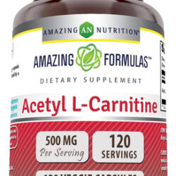 Suplemento De Acetil L-carnitina Hcl Da Amazing Formulas ...