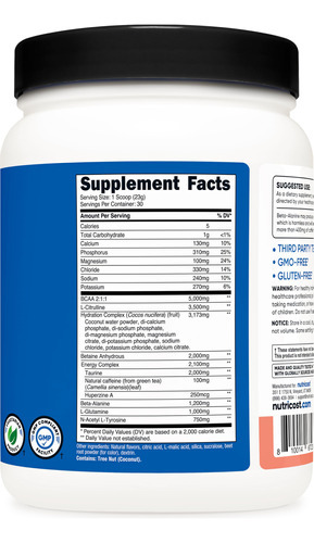 Pó Intra-treino Nutricost 30 Porções De Limonada Rosa - Imagem 6