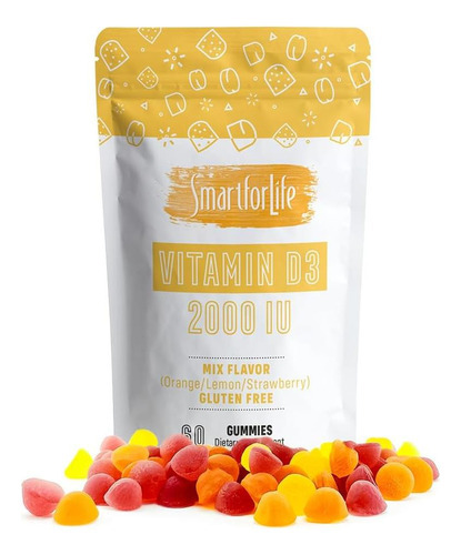 Gomas De Vitamina D3 Inteligentes Para A Vida - Vitamina D3