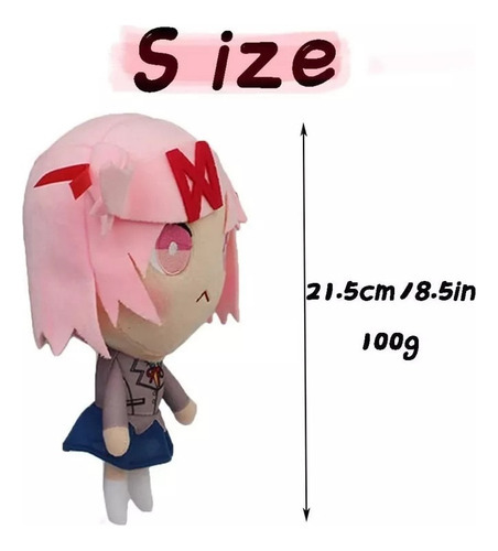 Brinquedo De Pelúcia Para Jogo De Anime Ddlc Plush - Imagem 3