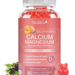 1200 Mg De Gomas De Cálcio Com D3, K2, Zinco - Suplemento De
