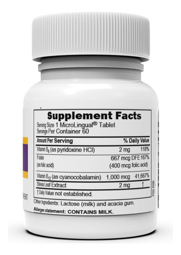 Fonte Superior No Shot Vitamina B12 Cianocobalamina (1000 Mc