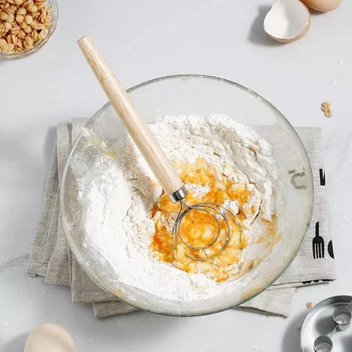 3misturador De Pão Dinamarquês Para Batedor De Massa - Imagem 6