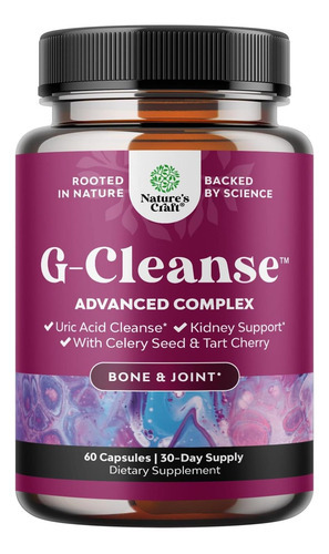 Suplemento De Suporte De Ácido Úrico Gcleanse - Suplemento D