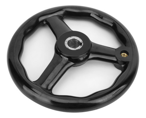 Y Volante De Torno De Baquelite Antiderrapante Preto De 3 - Imagem 3