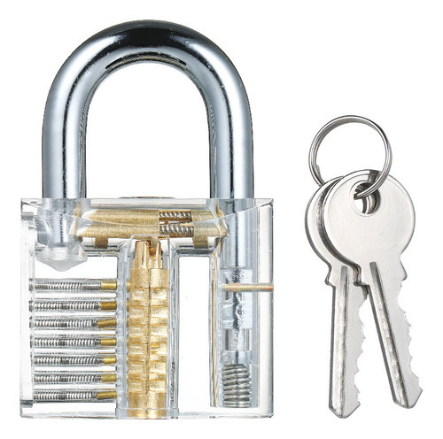Conjunto De Treinamento De Cadeados Lockpicking Tools Locksm - Imagem 4