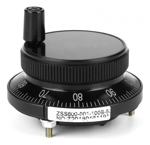 60mm Preto Controle Manual Roda De Pulso Encoder Moinho Rout - Imagem 9