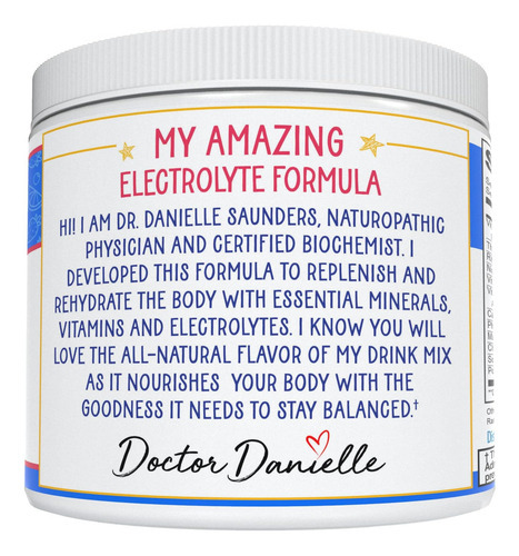 Dr. Danielles Original Electrolyte Powder - Hydration Drink - Imagem 4