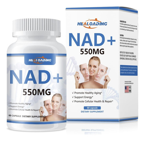 Suplemento Healoading Nad 550 Mg Nad + Suplemento Nad Cápsul