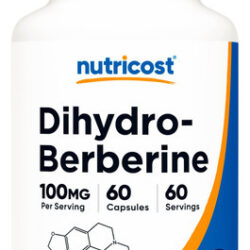 Suplemento Nutricost, Cápsulas De Dihidroberberina, 100 Mg,