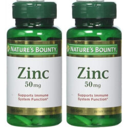 Vitamina A Base De Zinco /50mg-100 Cápsulas.