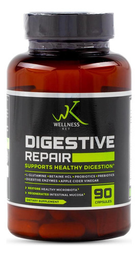 Reparo Digestivo 5 Em 1 Mais 7 Enzimas Digestivas E 6 Cepas