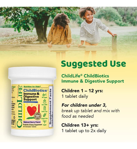 Childlife Essentials Childbiotics Immune & Support - Probiót - Imagem 6