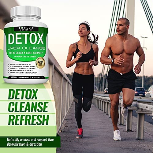 Fórmula De Suporte E Reparo Do Fígado Detox Cleanse - Limpa - Imagem 6