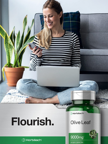 Suplemento De Extrato De Folha De Oliveira Horbäach 9000mg 2 - Imagem 6