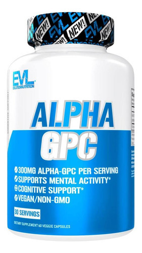 Suplemento De Colina Nootrópico Alpha Gpc - Alpha Gpc 600 Mg