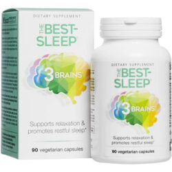 Natural Factors 3 Brains, The Best-sleep, Apoia O Relaxament