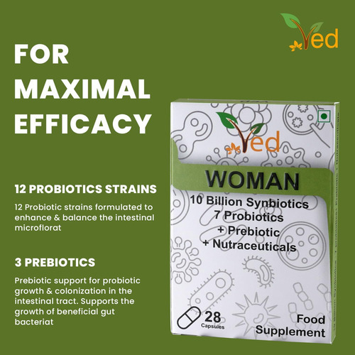Ved Woman Complex Complexo De Probióticos E Prebióticos - 10 - Imagem 5