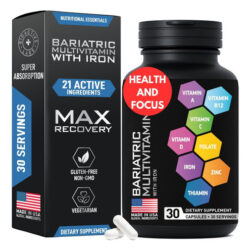 Multivitamínico Bariátrico Com Ferro Para Mulheres E Homens