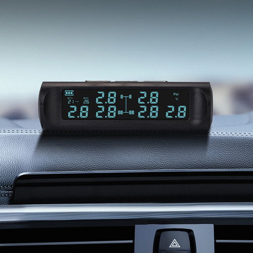 Monitor De Pressão De Pneu De Carro Sem Fio 6 Sensores Exter - Imagem 6