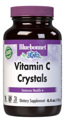 Cristais De Vitamina C Da Bluebonnet Nutrition, Para Saúde I
