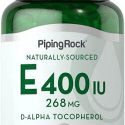 Vitamina E Piping Rock 400ui 100 Cápsulas
