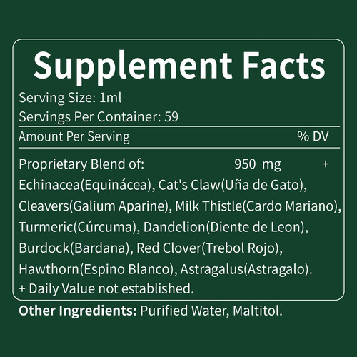 Verdeherb Cleavers Gotas De Drenagem Linfática Melhoram A Li - Imagem 5