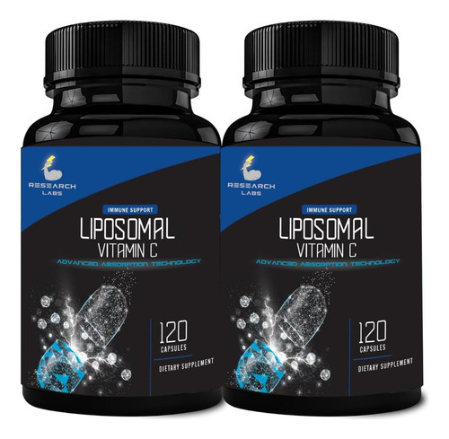 Research Labs Absorção De Suplemento De Vitamina C Lipossoma