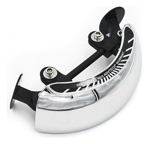 - Motorbikerearview Espelhos De Segurança 180 Graus Lente - Imagem 8