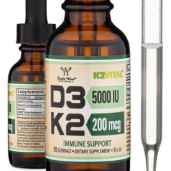 Vitamina D3 K2 5.000 Ui Liquid Drops (5.000 Ui De D3 E 200m