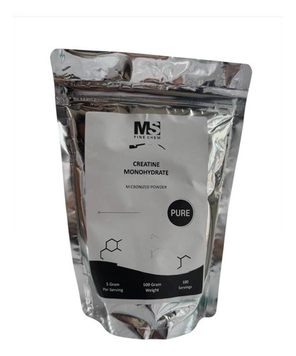 Ms Finechem Creatina Monohidrate Powder - Suplemento De Crea