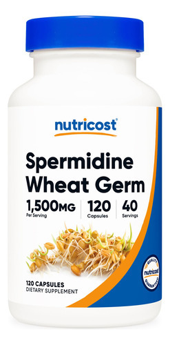 Suplemento Nutricost Spermidine Extracto De Germe De Trigo 1