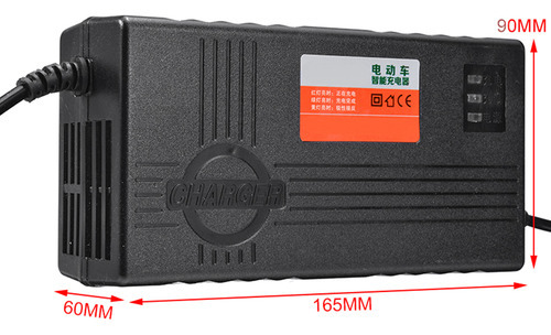 Carregador De Bateria De Motocicleta 60v 20ah, Tela Led De 6 - Imagem 3