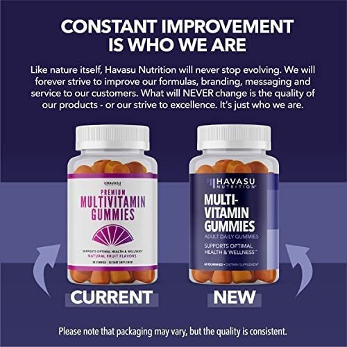 Vitamina Multiples Havasu Nutrition/ 60 Gomitas - Imagem 3