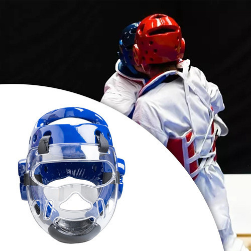 Capacete Ajustável Kickboxing Para Crianças Adultas Taekwo - Imagem 4