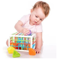 Brinquedos Inteligentes Montessori De Classificação De Forma