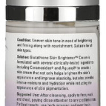 Creme Glutationa Skin Brightener Nowfoods 59ml Importado - Imagem 3