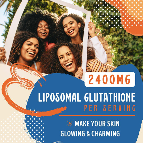 2400mg Glutationa Lipossomal, L-glutationa Reduzida, Supleme - Imagem 6