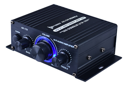 Máquina De Som Mini Ak170 Amplificador Automotivo, Áudio E P - Imagem 5