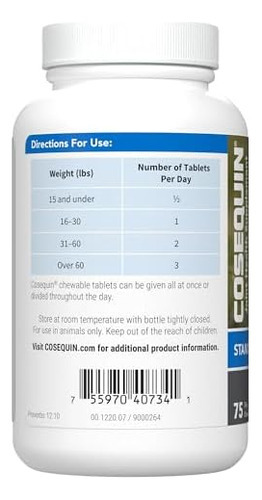 Nutramax Cosequin Supplement Supplement Supplemento De Saúde - Imagem 3