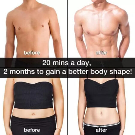 W * Máquinas De Treinamento Muscular Abdominal Elétrico Usb - Imagem 7