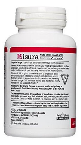 Fatores Naturais, Selenoexcell Selenium 200mcg, Antioxidant - Imagem 4