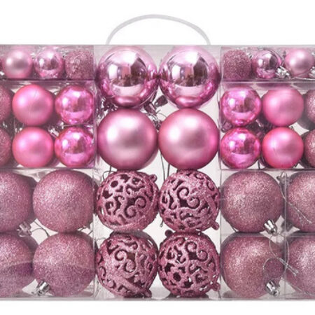 Conjunto De Enfeites De Bolas De Natal De 100 Peças - Imagem 12
