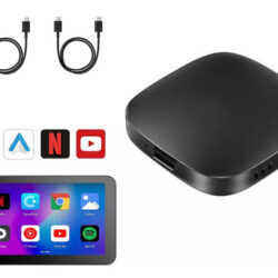 Adaptador Automático Android Para Leitor De Carro Sem Fio, C
