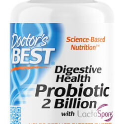 Doctors Best Health Probiotic 2 Bilhões Com Lactospore, Nã